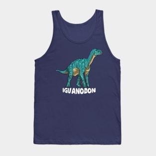 Iguanodon Dinosaur Design Tank Top